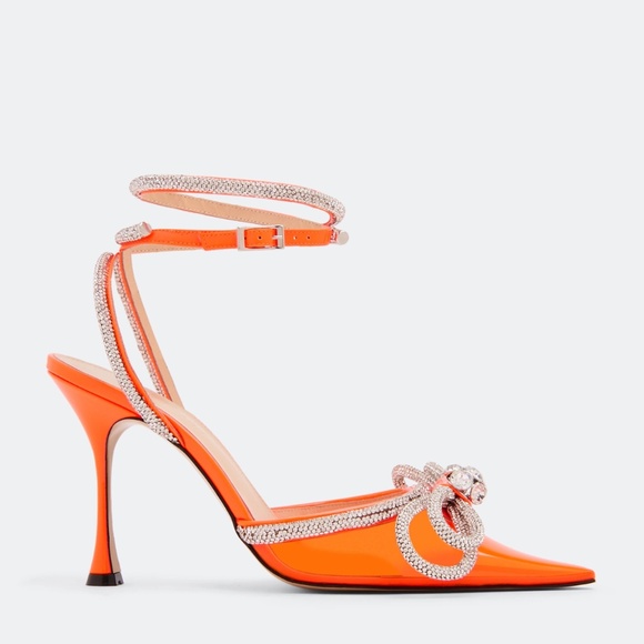 Mach & Mach double crystal bow heels - Picture 2 of 3